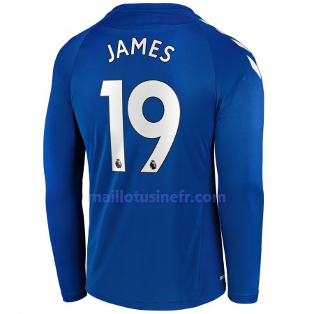 Maillot de Foot Everton James Rodriguez 19 Domicile 2020-21 Manches Longues